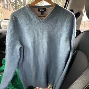 Nordstrom Men’s Pale Blue V-Neck Sweater